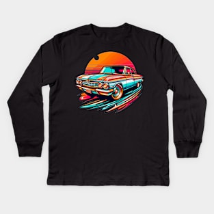 Chevy Biscayne Kids Long Sleeve T-Shirt